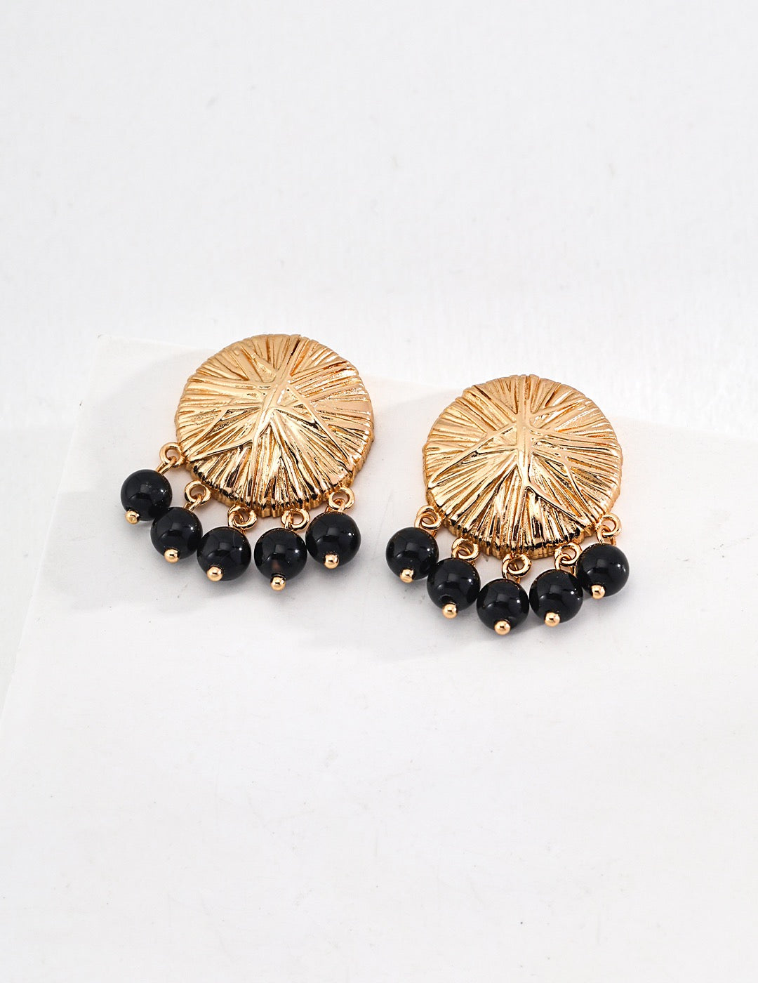 Onyx Elegance Earrings