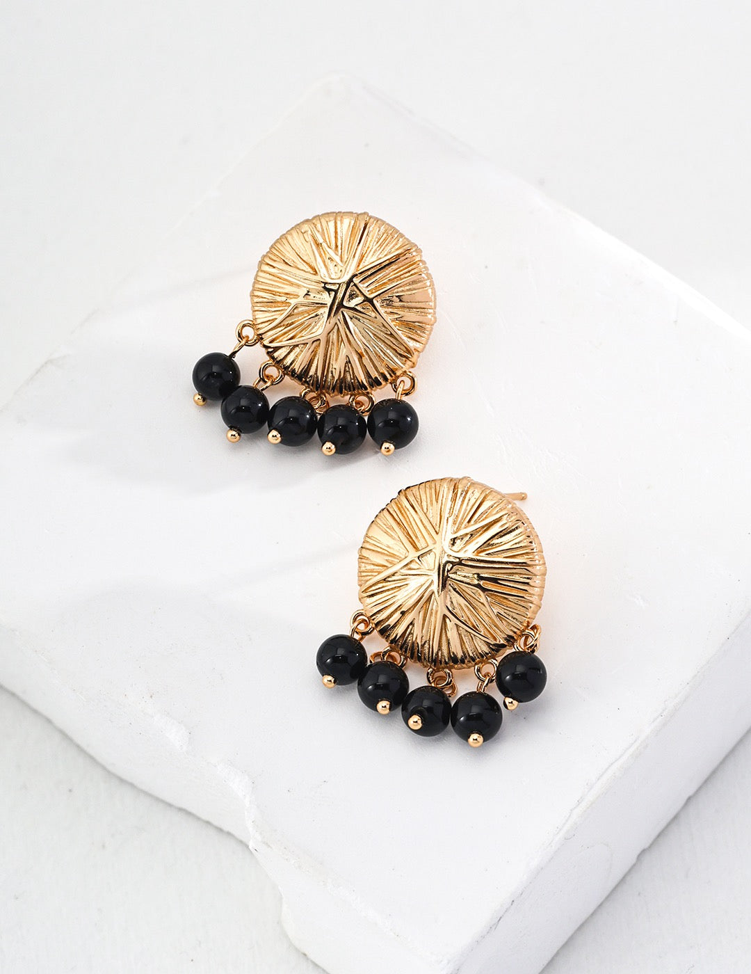 Onyx Elegance Earrings