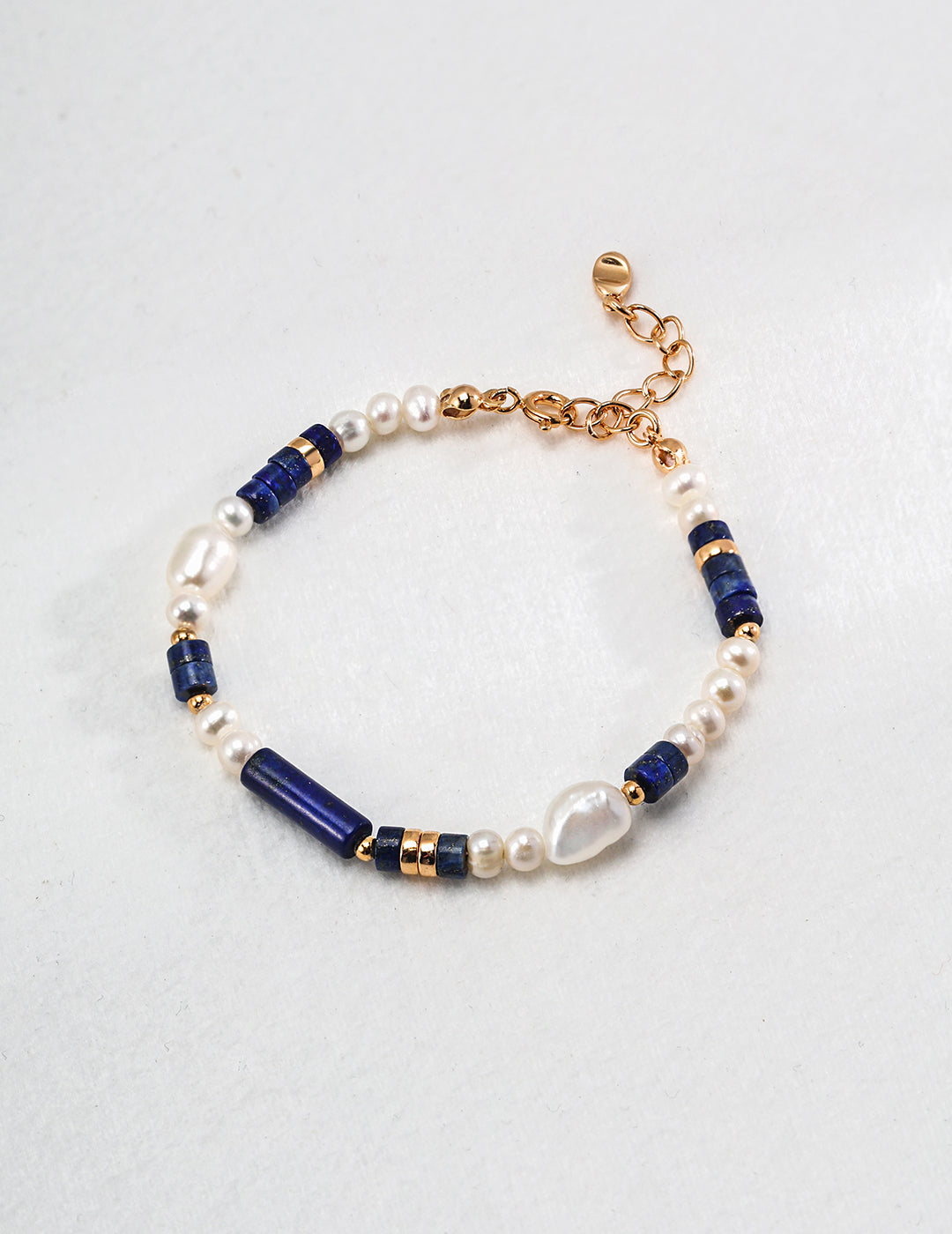 Lapis Enchantment Pearl Bracelet