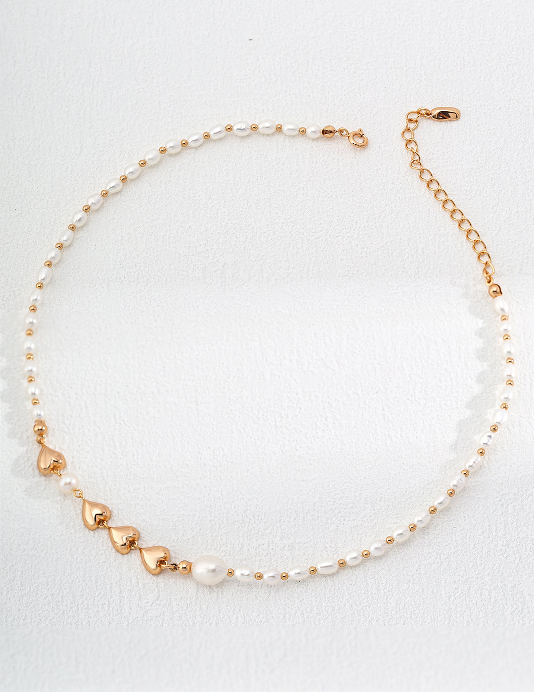 Pearl Heart Necklace